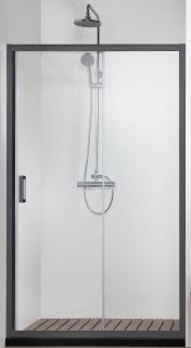 Душевая дверь Aquatek AQ ARI RA 12020BL 120см чёрный